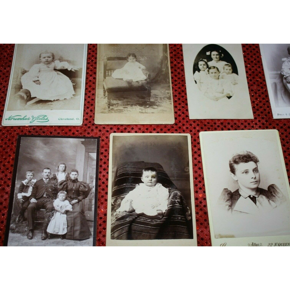 Antique Black & White Photographs Late 1800's to Early 1900's Lot 0f 15 #4 - Picture 5 of 6